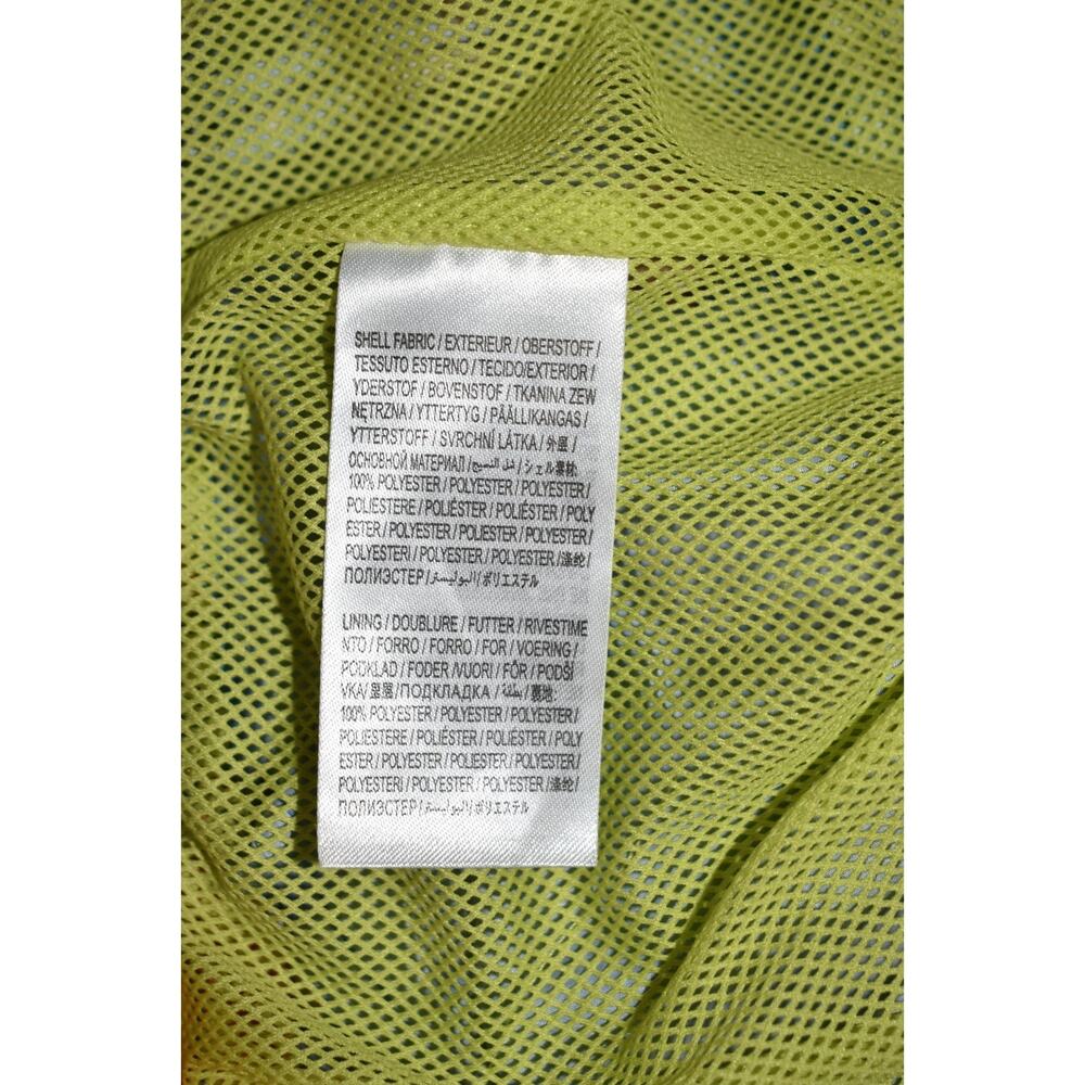 B2 NWOT FARM RIO Multicolor Patchwork Print Ruffled Windbreaker Jacket Size L - Picture 6 of 8